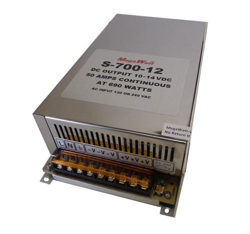 Amp power supply stack to - amp,