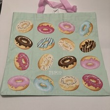 Tesco Doughnuts Tote Bag Donut