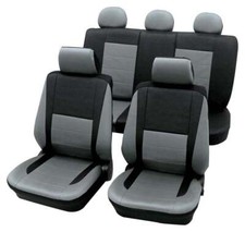Car Seat Covers Grey & Black