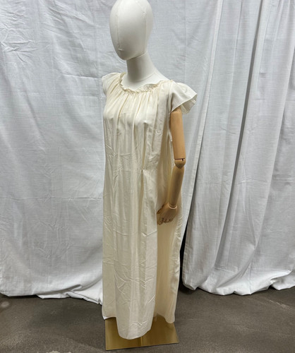 Prada cream silk belted - cream,