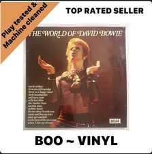 The World of David Bowie 1973 vinyl LP VG+ / VG+