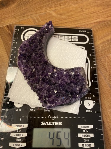 Natural amethyst crystal - natural,