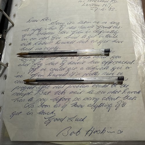 One sided letter ron kray - sided,