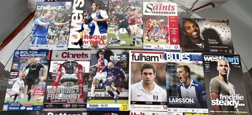 Arsenal away programmes x20 - fc,