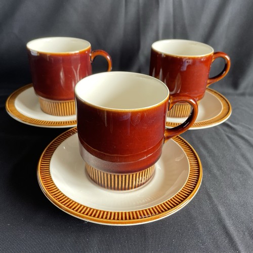 Vintage poole pottery set 3 - poole,