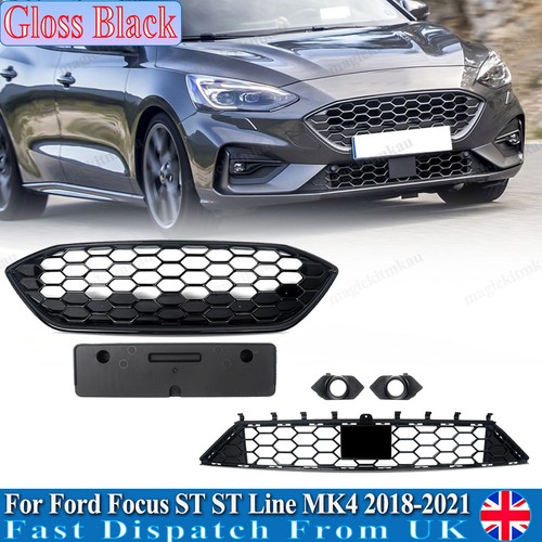 Gloss black front upper - black,