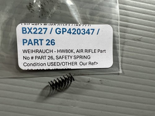Spare part for - part,