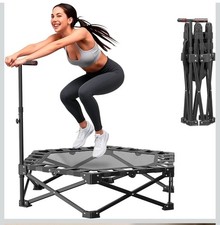 Foldable fitness trampoline - foldable,