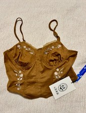 Cider Crop Top, New With Tags