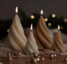 Christmas Tree Moulds For Candles Or Resin X6 