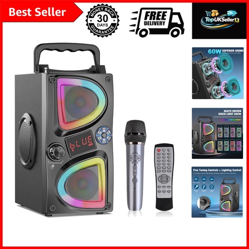 Bluetooth speaker 60wpeak - speaker,,