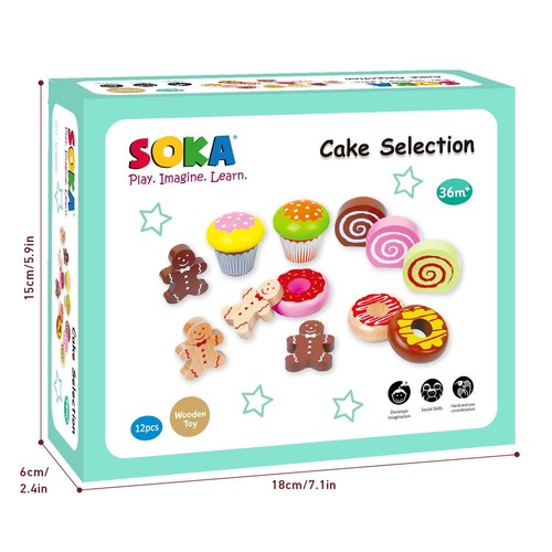 Soka cake selection set - soka,