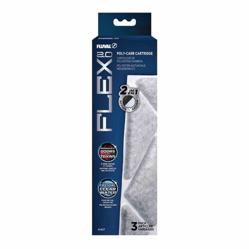 Fluval flex poly carb - fluval, 2.0