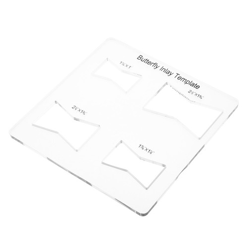 Butterfly inlay template - butterfly,