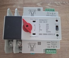 ZGQ-5 100 Automatic Dual Power Generator Change Over Switch 