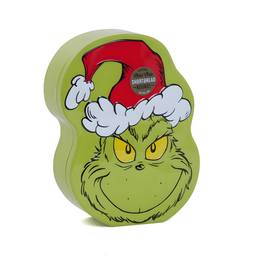 Grinch tin shortbread - grinch,