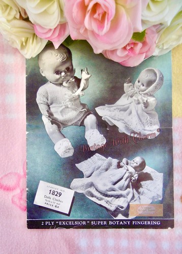 Vintage 50s dolls clothes - 50s,