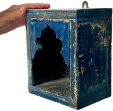 VINTAGE INDIAN DISPLAY CUBE