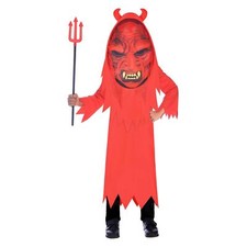 Child Devil Big Head Halloween Costume - 4-6 Years