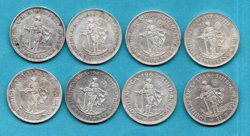 South africa silver shilling - africa,