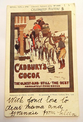 Lovely vintage cadburys - lovely,