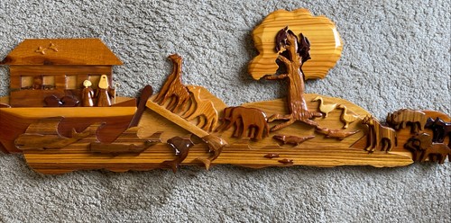 Noah ark handmade wooden - handmade,