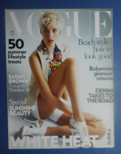 VOGUE FASHION MAGAZINE ,  JUNE 2008 , AGYNESS  DEYN .