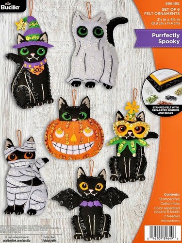 Bucilla purrfectly spooky - purrfectly,