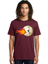 Kawaii-Moon Mens Graphic Tee