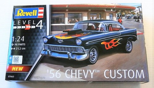 Revell 07663 1956 chevy - revell,