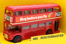 Corgi  Routemaster Bus Diecast Model Old Holborn 469 London Transport Duty Free.
