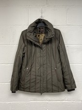 Creenstone Light Brown Fitted Hooded Winter Coat Ladies Size 12 PK