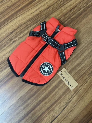 Fleece lined dog coat - , with