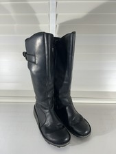 Fly London Leather Black