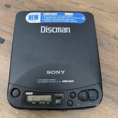 Sony discman 121 walkman - sony,