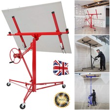 11ft Drywall Lift Hoist Plaster Board Panel Hoist Caster Lifter Sheet Crane