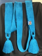 Woven Belt Terquoise Braided