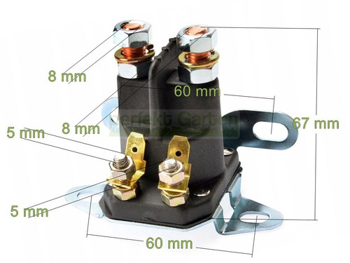 Solenoid switch pole 12v - switch,