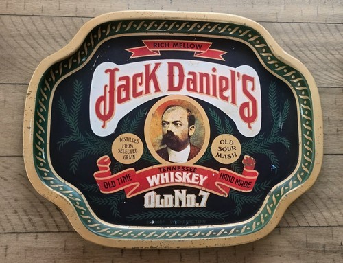 Jack daniel metal tray - jack,