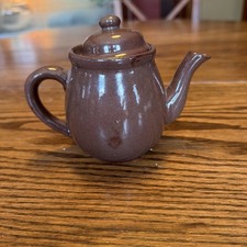Small Brown Clay Teapot