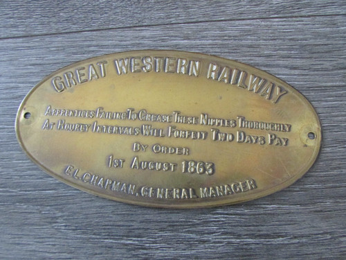 Gwr great western - western, 1863