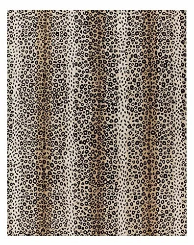 Leopard print handmade wool - print,