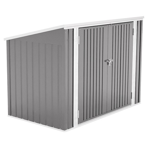 Outdoor lockable bicycle - outdoor, shed