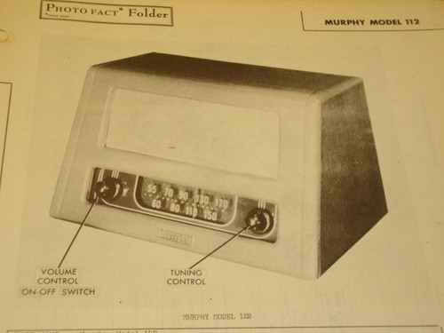 Original sams photofact manual - sams,