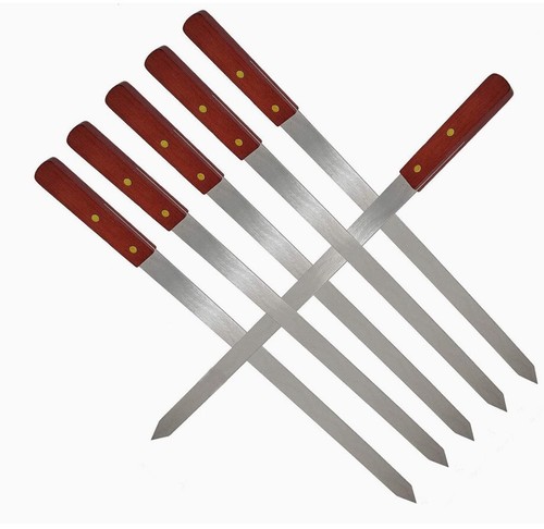 Large barbecue skewers flat - barbecue,