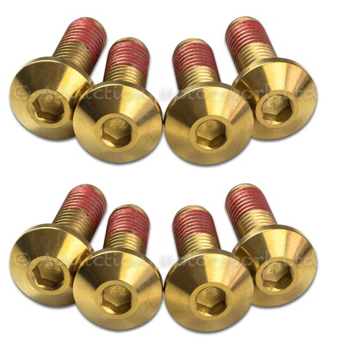 Gold titanium rearset - gold,
