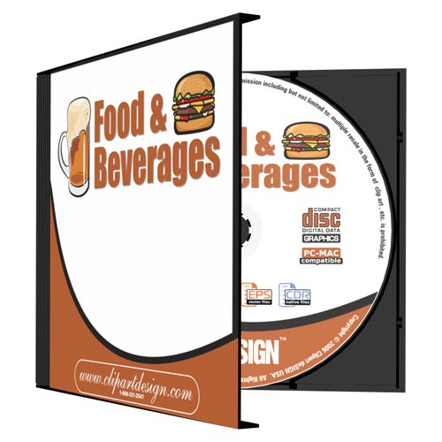 Food drinks clipart vinyl - food+drinks, clipart-vinyl