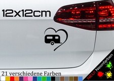 Heart with Caravan Sticker