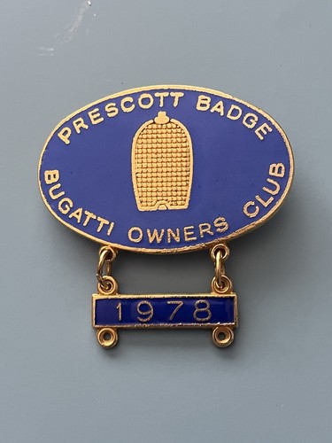 Bugatti owners club pin - club, badge