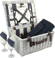 Picnic Basket 2 Person Wicker